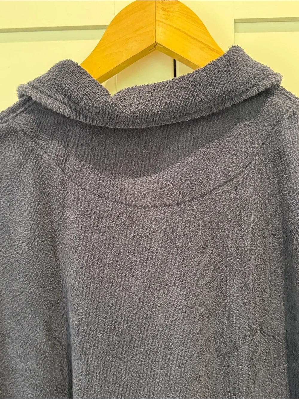 J. Crew Navy Blue Terry Cloth Polo Size XL
